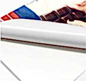 Белая (просвечивающая), для отделки щитов, стоек, производства плакатов