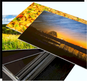 На пластике