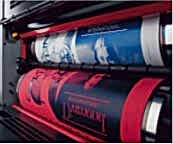 <b>Однокрасочная.</b> Печать, используемая для изготовления книг, газет, бланочной и иной печатной продукции. Изделия печатаются с помощью красителя одного оттенка (обычно - черного).