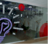 Печать наклеек на витрину