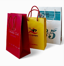 Пакеты с веревочной ручкой