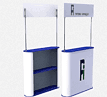 Промостойки, переносные стенды