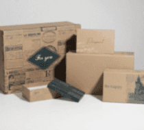 Картонная упаковка на производстве